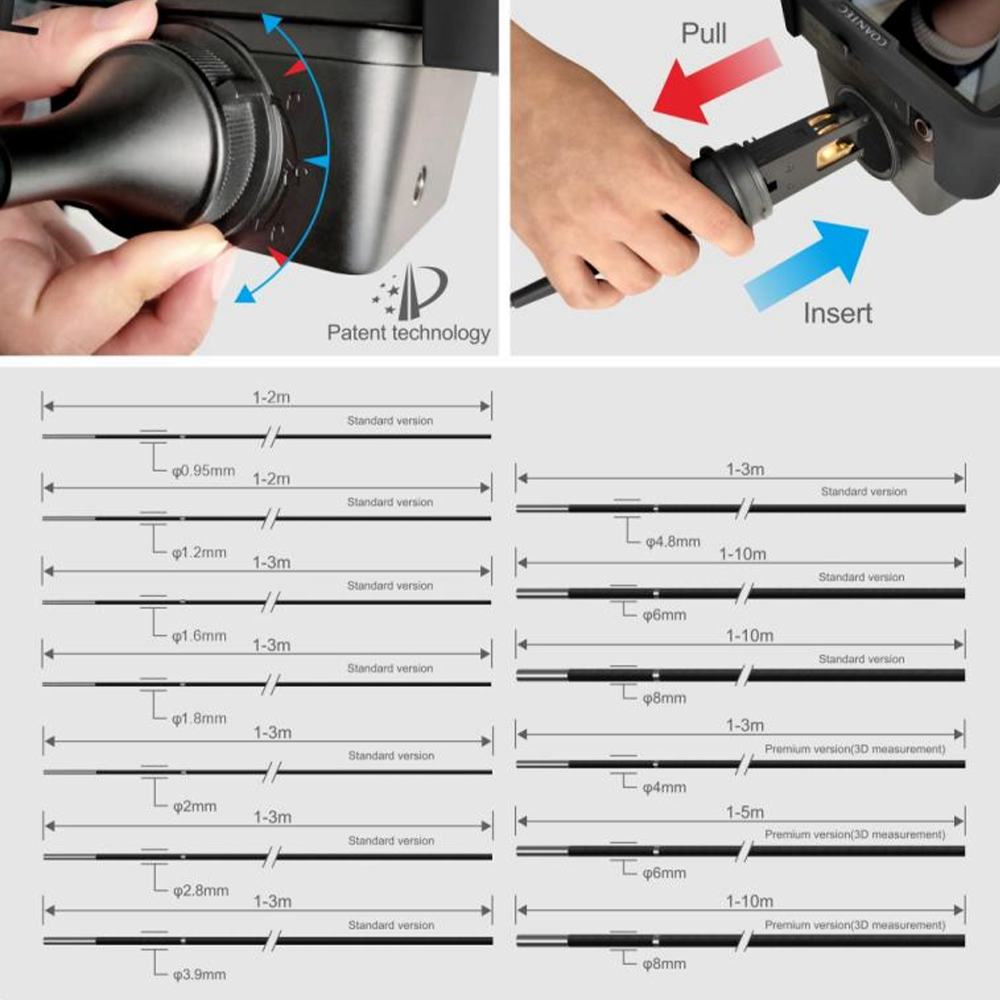 Original electric-control probe replacement technology