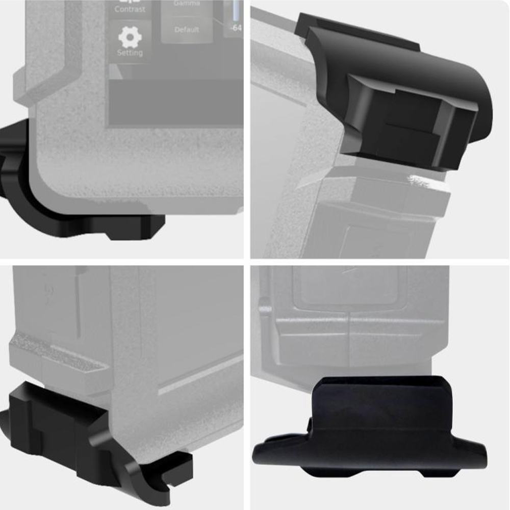 Four corner TPU rubber coated anti-collision design