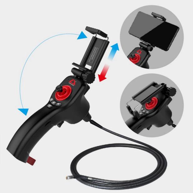 Rotary telescopic support