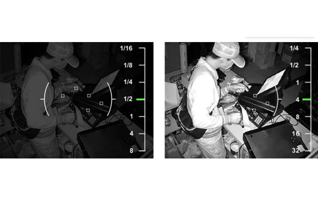Exposure time adjustable