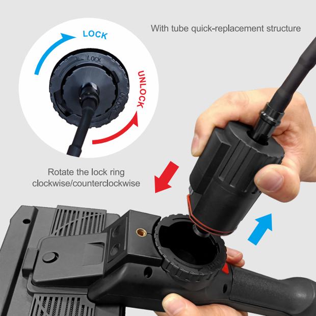 Quick-Release Tube Replacement Design