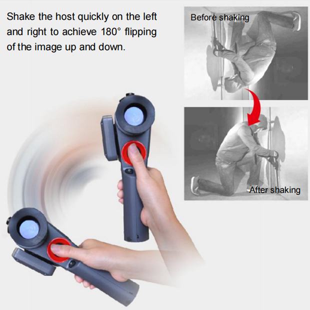 Image C gesture recognition flip function