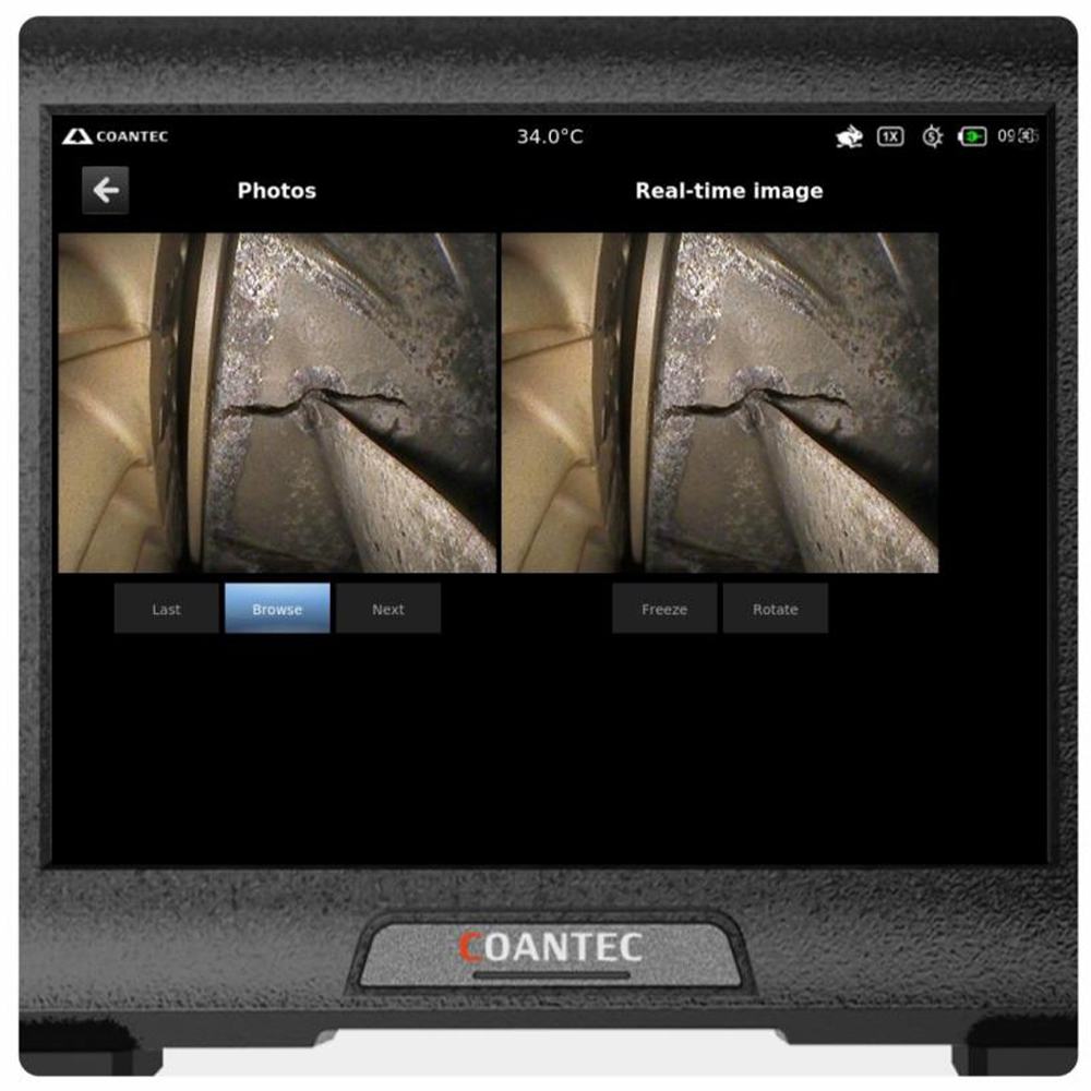 Real time image comparison function