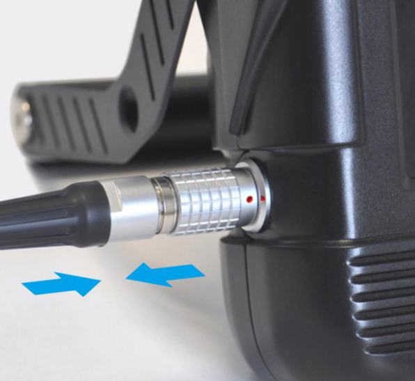 Convenient aerial plug interface