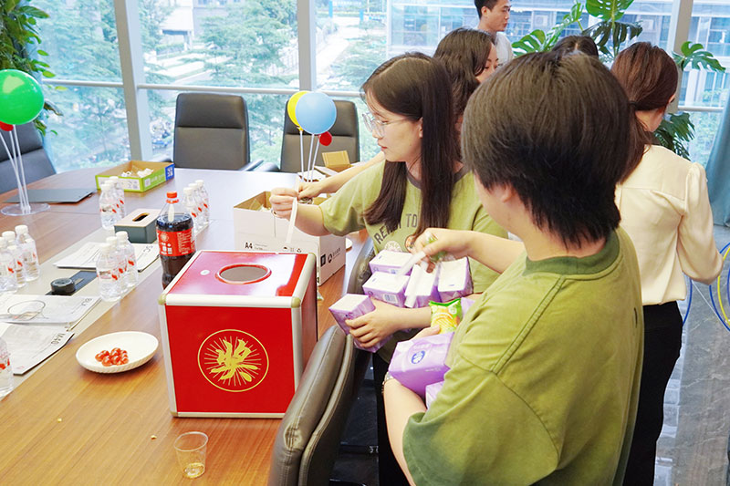 As summer unfolds and daylight stretches, the COANTEC family gathered for a heartwarming "Dragon Boat Festival Celebration" – a combined monthly staff birthday party and engaging team‑building activity that infused festive spirit with a genuine sense of belonging. Celebrating Birthdays with Warmth and Appreciation The event kicked off with colleagues exchanging Dragon Boat Festival greetings, followed by dedicated birthday wishes for our celebrants. Soft music filled the room as everyone sang "Happy Birthday," with candlelight glowing on each joyful face. Our second‑quarter birthday staff made their wishes, shared snacks, and posed for group photos amid rounds of applause and cheers. At COANTEC, we truly value every individual – celebrating every birthday and recognizing every contribution as part of our people‑first culture. Interactive Games That Sparked Laughter and Connection After a brief warm‑up, two inclusive and easy‑to‑join games brought energy and excitement to the entire team: Dragon Boat Festival Quiz – Fifty engaging questions drawn from our employee handbook challenged participants in a fast‑paced Q&A session. Team members lined up to draw questions and had just 30 seconds to answer. Correct answers earned lovely zongzi‑shaped souvenirs, while wrong answers triggered lively re‑challenges. The room buzzed with laughter and cheers as colleagues revisited COANTEC's brand culture and flagship products – with many seasoned staff confidently answering multiple questions correctly. Dry‑Land Zongzi Hoop Throw – Each participant received three hoops to toss at target props on the floor within a set time and distance. With two rounds available, almost everyone walked away with prizes. Between games, colleagues enjoyed snacks and shared stories from work and daily life, creating a truly warm and relaxed atmosphere. COANTEC is committed to fostering a simple, transparent, and harmonious workplace – and these team‑building moments perfectly reflect our collective spirit. A Memorable Conclusion with Lasting Impressions The event drew to a successful close amid rounds of applause and cheerful conversations. Photos captured every smile, preserving the warmth and camaraderie of the COANTEC family. Looking ahead, COANTEC will continue to empower our teams through diverse activities, ensuring every employee feels the care and support of our company on their professional journey.